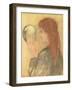 Astrologia, 1893 (Pastel on Paper)-Edward Burne-Jones-Framed Giclee Print