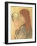 Astrologia, 1893 (Pastel on Paper)-Edward Burne-Jones-Framed Giclee Print