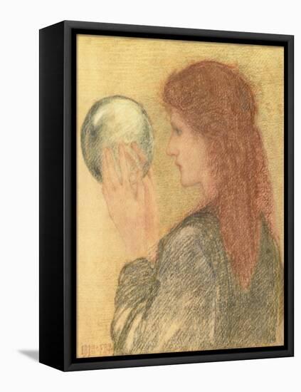 Astrologia, 1893 (Pastel on Paper)-Edward Burne-Jones-Framed Stretched Canvas
