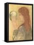 Astrologia, 1893 (Pastel on Paper)-Edward Burne-Jones-Framed Stretched Canvas