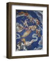 Astrological Ceiling, in the Sala Del Mappamondo-Giovanni De' Vecchi-Framed Giclee Print