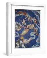 Astrological Ceiling, in the Sala Del Mappamondo-Giovanni De' Vecchi-Framed Giclee Print