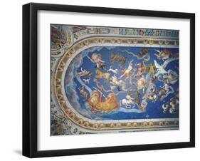 Astrological Ceiling, in the Sala Del Mappamondo-Giovanni De' Vecchi-Framed Giclee Print