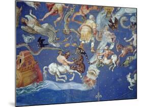 Astrological Ceiling, in the Sala Del Mappamondo-Giovanni De' Vecchi-Mounted Giclee Print