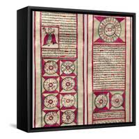 Astrological Chart-null-Framed Stretched Canvas