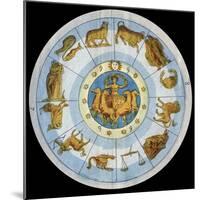 Astrological Sign-Stefano Bianchetti-Mounted Giclee Print