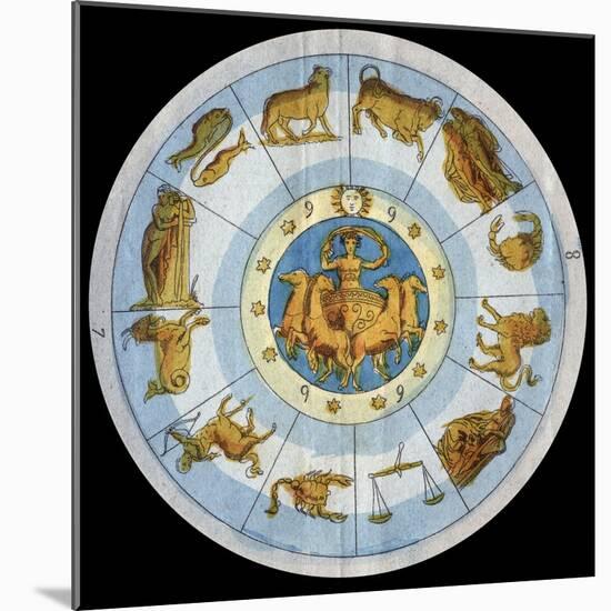 Astrological Sign-Stefano Bianchetti-Mounted Giclee Print