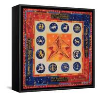 Astrology, 1999-Sabira Manek-Framed Stretched Canvas