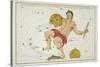 Astrology - Aquarius-Sidney Hall-Stretched Canvas