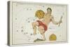 Astrology - Aquarius-Sidney Hall-Stretched Canvas