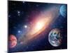 Astrology Astronomy Earth Outer Space Solar System Mars Planet Milky Way Galaxy. Elements of this I-NikoNomad-Mounted Photographic Print