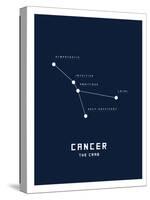 Astrology Chart Cancer-null-Stretched Canvas