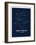 Astrology Chart Sagittarius-null-Framed Art Print