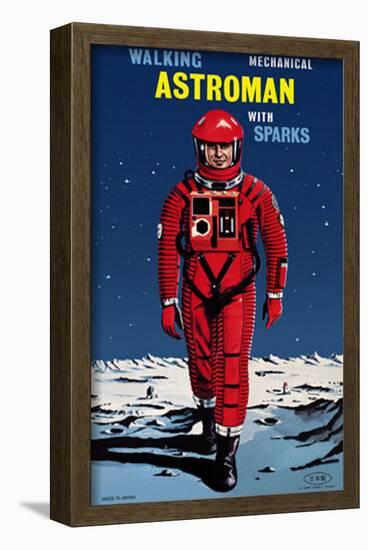 Astroman-null-Framed Poster