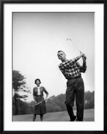 Astronaut Alan B. Shepard and His Wife Playing Golf' Premium Photographic  Print - Ralph Morse | AllPosters.com