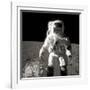 Astronaut Alan Bean on the Moon-null-Framed Photographic Print