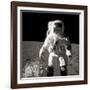 Astronaut Alan Bean on the Moon-null-Framed Photographic Print