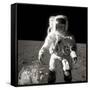 Astronaut Alan Bean on the Moon-null-Framed Stretched Canvas