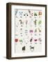 Astronaut Alphabet-Lisa Stickley-Framed Giclee Print