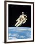 Astronaut Bruce McCandless Walking In Space-null-Framed Photographic Print