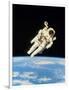 Astronaut Bruce McCandless Walking In Space-null-Framed Photographic Print