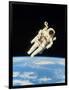 Astronaut Bruce McCandless Walking In Space-null-Framed Photographic Print