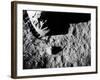 Astronaut Buzz Aldrin's Footprint Being Made in Lunar Soil During Apollo 11 Lunar Mission-null-Framed Premium Photographic Print