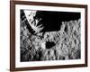 Astronaut Buzz Aldrin's Footprint Being Made in Lunar Soil During Apollo 11 Lunar Mission-null-Framed Premium Photographic Print