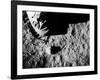 Astronaut Buzz Aldrin's Footprint Being Made in Lunar Soil During Apollo 11 Lunar Mission-null-Framed Premium Photographic Print