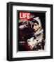 Astronaut Conrad Inside Gemini 5 Spacecraft, September 3, 1965-null-Framed Photographic Print