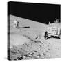 Astronaut David Scott (B193) on the Slope of Hadley Delta During Apollo 15, 1971-null-Stretched Canvas