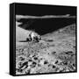 Astronaut David Scott (B193) on the Slope of Hadley Delta During Apollo 15, 1971-null-Framed Stretched Canvas