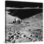 Astronaut David Scott (B193) on the Slope of Hadley Delta During Apollo 15, 1971-null-Stretched Canvas