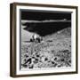 Astronaut David Scott (B193) on the Slope of Hadley Delta During Apollo 15, 1971-null-Framed Photographic Print