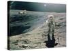 Astronaut Duke Next To Plum Crater, Apollo 16-null-Stretched Canvas