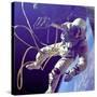 Astronaut Edward White During His 23 Minute Space Walk-null-Stretched Canvas