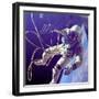Astronaut Edward White During His 23 Minute Space Walk-null-Framed Photo