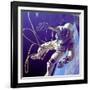 Astronaut Edward White During His 23 Minute Space Walk-null-Framed Photo