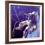 Astronaut Edward White During His 23 Minute Space Walk-null-Framed Photo