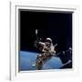 Astronaut Edward White Floating Weightless During the First US Spacewalk, June 3, 1965-null-Framed Photo