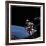 Astronaut Edward White Floating Weightless During the First US Spacewalk, June 3, 1965-null-Framed Photo