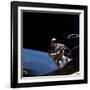 Astronaut Edward White Floating Weightless During the First US Spacewalk, June 3, 1965-null-Framed Photo