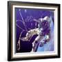 Astronaut Edward White, the First American to Walk in Space on June 3 1965-null-Framed Photographic Print