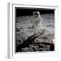 Astronaut Edwin 'Buzz' Aldrin Standing on the Moon after the Apollo 11 Landing, 20 July 1969-null-Framed Premium Photographic Print