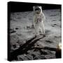 Astronaut Edwin 'Buzz' Aldrin Standing on the Moon after the Apollo 11 Landing, 20 July 1969-null-Stretched Canvas