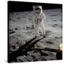 Astronaut Edwin 'Buzz' Aldrin Standing on the Moon after the Apollo 11 Landing, 20 July 1969-null-Stretched Canvas