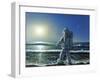 Astronaut Exploring An Alien Planet-Chris Butler-Framed Photographic Print