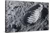 Astronaut Footprint on the Moon-Detlev Van Ravenswaay-Stretched Canvas