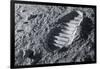 Astronaut Footprint on the Moon-Detlev Van Ravenswaay-Framed Photographic Print