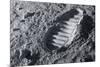 Astronaut Footprint on the Moon-Detlev Van Ravenswaay-Mounted Photographic Print